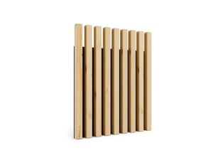 CARRELET MELEZE RABOTE 4 FACES 43 X 43mm NON TRAITE